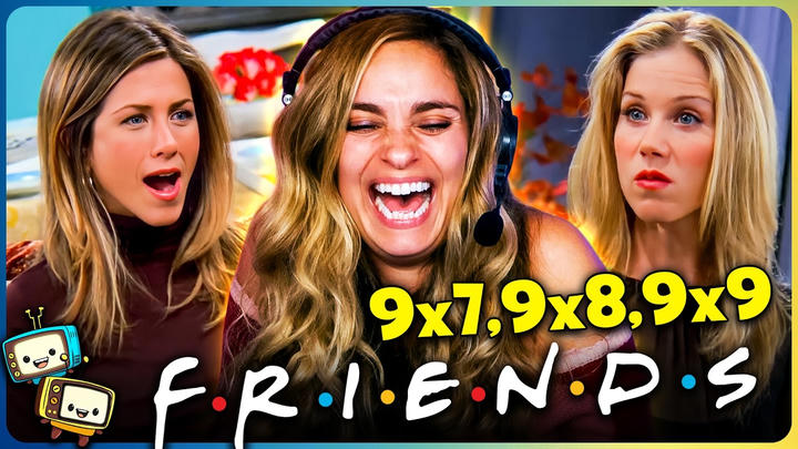 FRIENDS (2002) Season 9 Episodes 9x7, 9x8 & 9x9 Reaction! | First Time Watch!