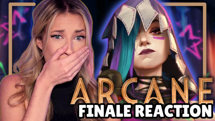 [ REACTION ] SOBBING AT THIS ENDING | Arcane Season 2 Finale Reaction | [ Episode 9 ] | basicwitgirl