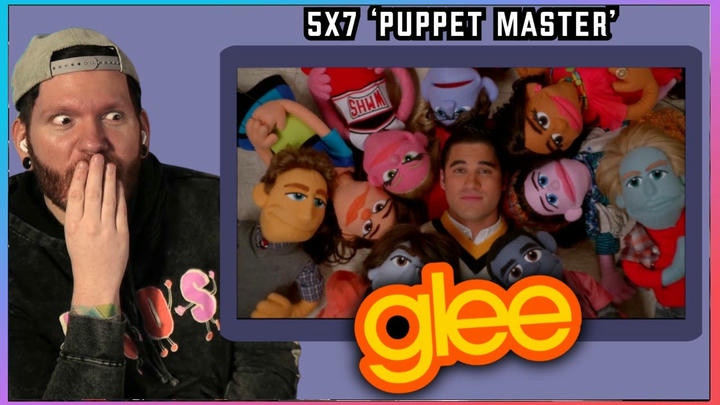 WHAT IN THE WORLD?! | First time watching GLEE Reaction 5x7 'Puppet Master'