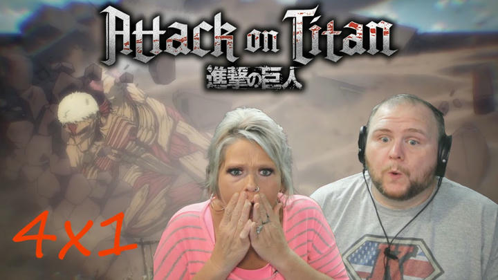 ATTACK ON TITAN 4x1 REACTION | The Other Side of the Sea
