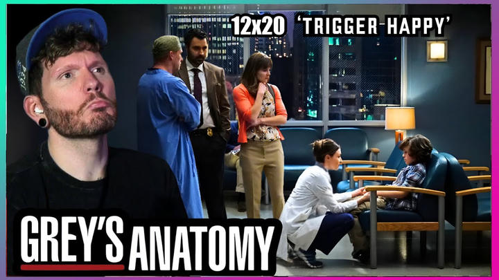 FIRST TIME WATCHING Grey's Anatomy REACTION 12x20 'Trigger Happy'