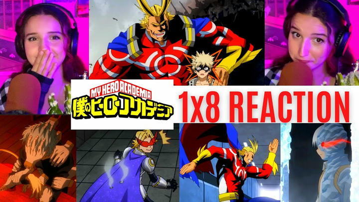 REACTING to *1x8 My Hero Academia* KATSUKI CAN'T LOSE! (First Time Watching) Shonen Anime
