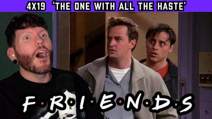 FIRST TIME WATCHING Friends 4x19 'The One with All the Haste' REACTION