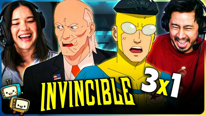 INVINCIBLE 3x1 "You're Not Laughing Now" Reaction! | Steven Yeun | Sandra Oh | J.K. Simmons