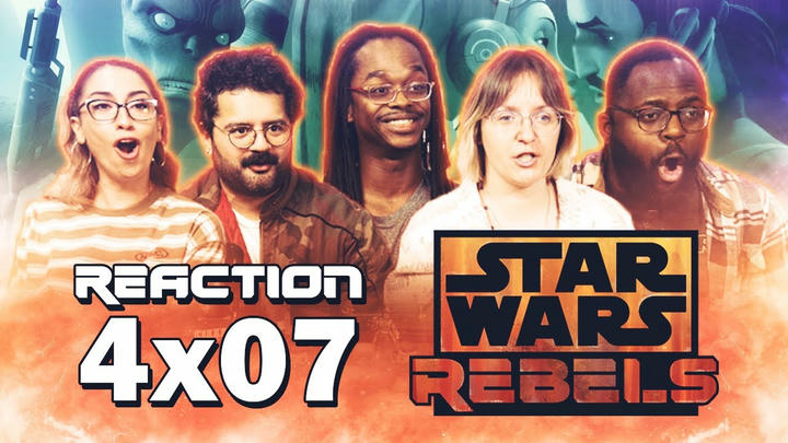 They Kissed!! | Star Wars: Rebels 4x7 | Group Reaction