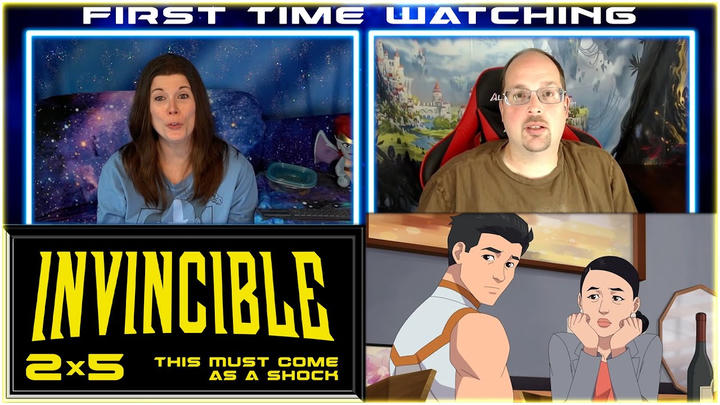 TWIN REACTIONS & REVIEW: INVINCIBLE 2x5 "This Must Come as a Shock"