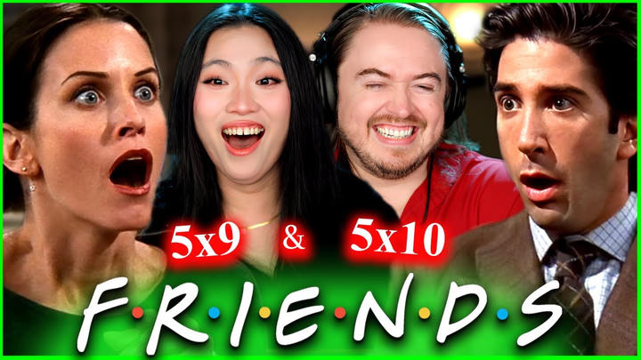 **OFFICIALLY BEYOND UNHINGED** Friends Reaction S5 Episodes 9 & 10 : FIRST TIME WATCHING