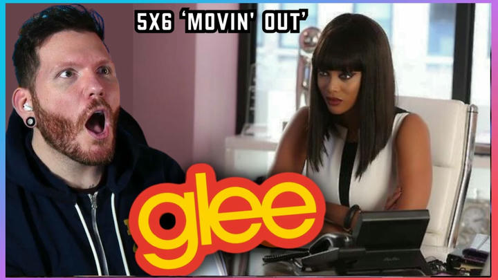 First time watching GLEE Reaction 5x6 'Movin' Out'
