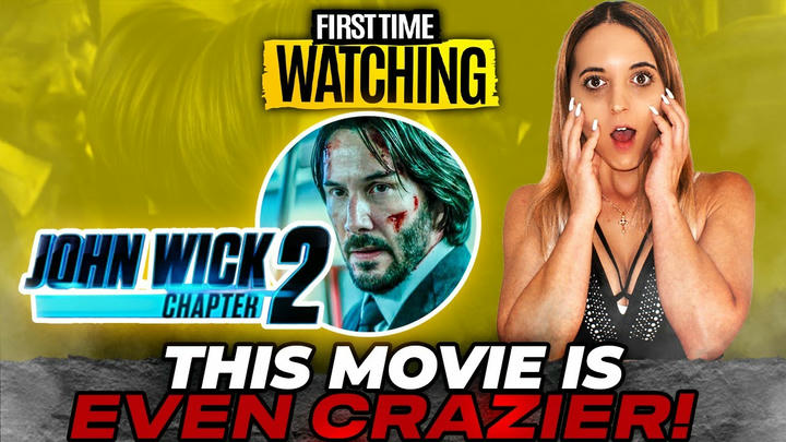 JOHN WICK 2 * Movie Reaction by Victoria | First Time Watching ! Face hurts from freaking out!