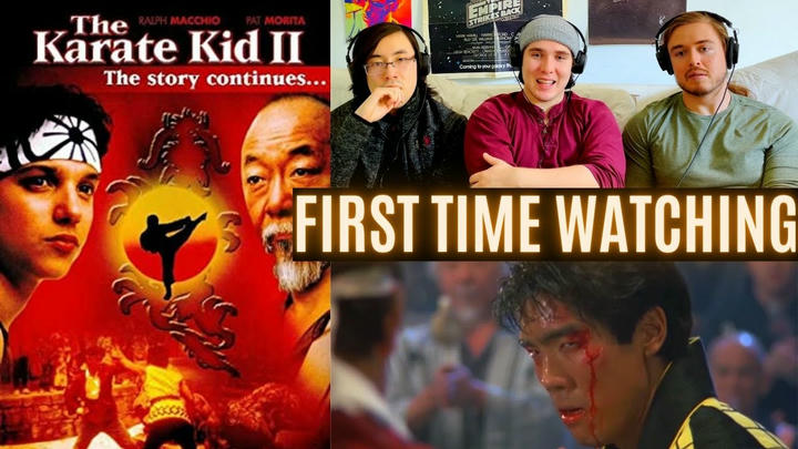 White Noise Reacts - The Karate Kid Part II (1986)