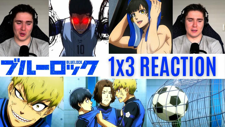 REACTING to *1x3 Blue Lock* WE JUST LOST?? (First Time Watching) Sports Anime