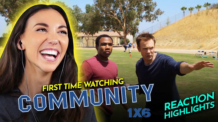 Coby hyped for COMMUNITY 1x6 "Football, Feminism and You" (2009) TV Reaction FIRST TIME WATCHING