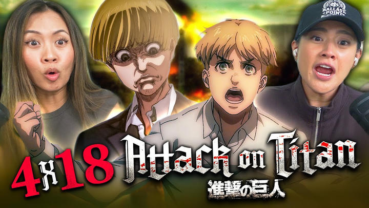 EREN 🤝🏻 ZEKE Attack on Titan Season 4 Episode 18 | Reaction & Review