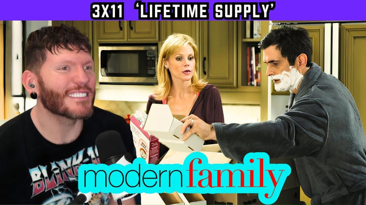 First time watching MODERN FAMILY 3x11 'Lifetime Supply' REACTION