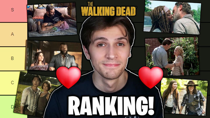 The Walking Dead Relationships RANKED! (EVERY COUPLE EVER)