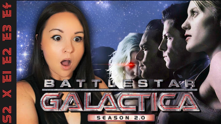BATTLESTAR GALACTICA S2 x E1-4 | First Time Watching | REACTION / REVIEW