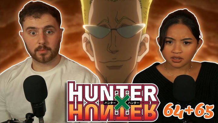 THE BOMBER REVEAL!! - Hunter X Hunter Episode 64 + 65 REACTION + REVIEW!
