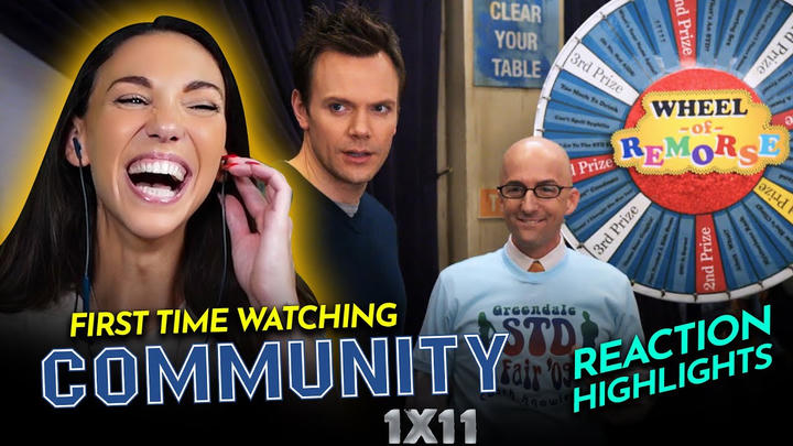 Coby spins out for Community 1x11 "The Politics of Human Sexuality" (2009) TV Reactions FIRST TIME