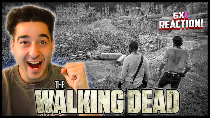 Film Student Watches THE WALKING DEAD s6ep1 for the FIRST TIME 'First Time Again' Reaction!