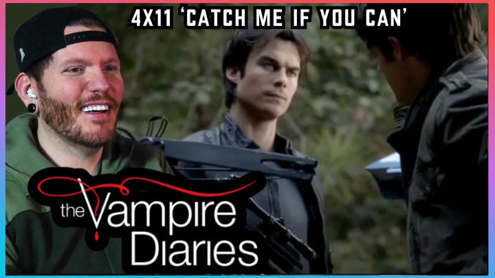 First time watching The Vampire Diaries REACTION 4x11 'Catch Me If You Can'