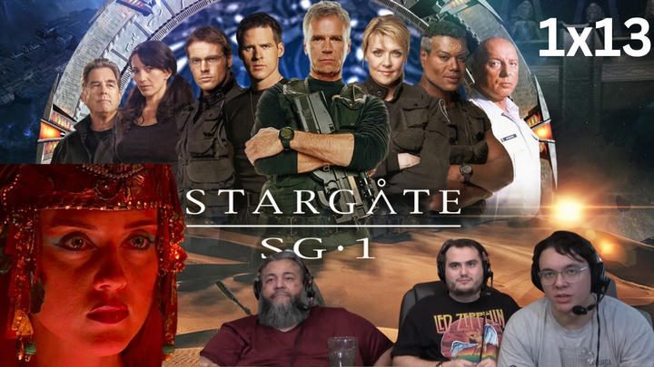 Hathor vs. The Men of the SGC 🫦 | Julien, Ray, & Michael React to Stargate SG-1 1x13
