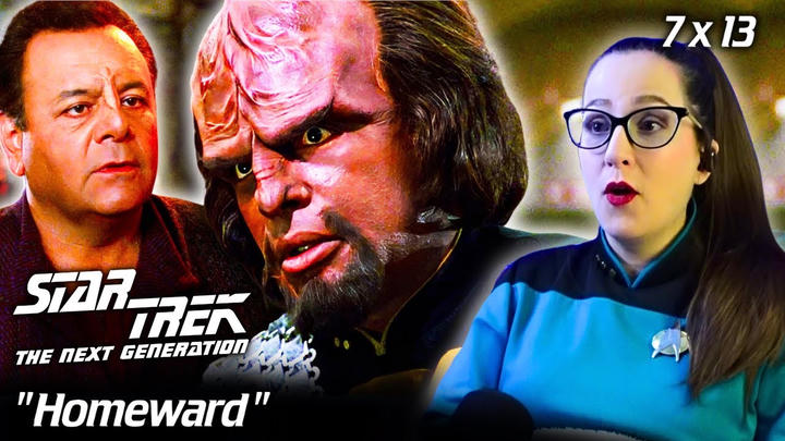 🖖Star Trek: The Next Generation 7x13 Homeward FIRST TIME WATCHING Reaction