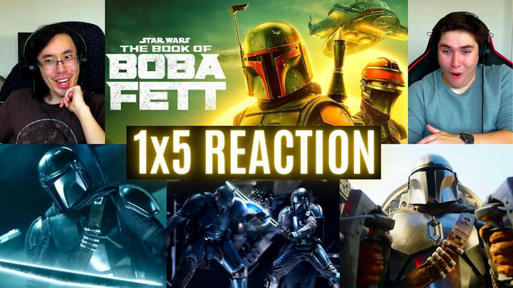 REACTING to *1x5 The Book of Boba Fett* IT'S MANDO!! (First Time Watching) Star Wars shows