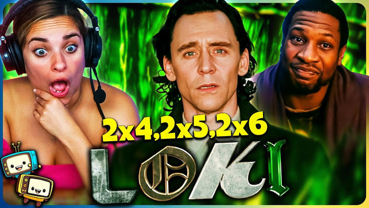 LOKI 2x4, 2x5 & 2x6 Reaction! | First Time Watch | Marvel | MCU | Tom Hiddleston | Owen Wilson
