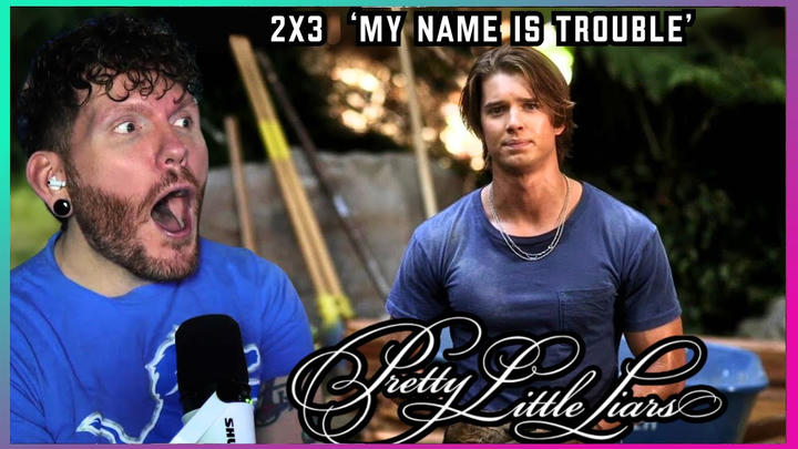 First time watching Pretty Little Liars REACTION 2x3 'My Name is Trouble'