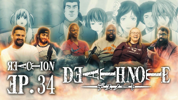 Death Note - Episode 34 - Vigilance - Group Reaction