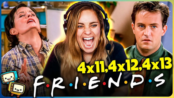 FRIENDS (1996) Season 4 Episodes 4x11, 4x12, 4x13 Reaction! | First Time Watch!
