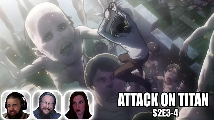 SHE DID WHAT?! | Attack on Titan Season 2 Episode 3 & 4 Reaction