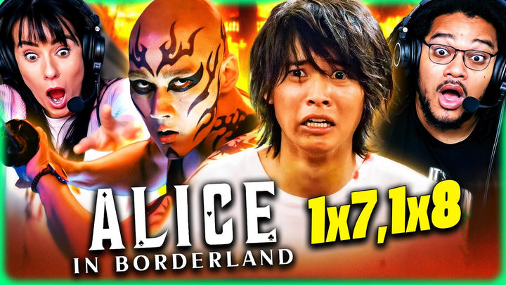 ALICE IN BORDERLAND Season 1, Eps 7 & 8 REACTION!! 今際の国のアリス | Netflix Original | Season 1 Finale