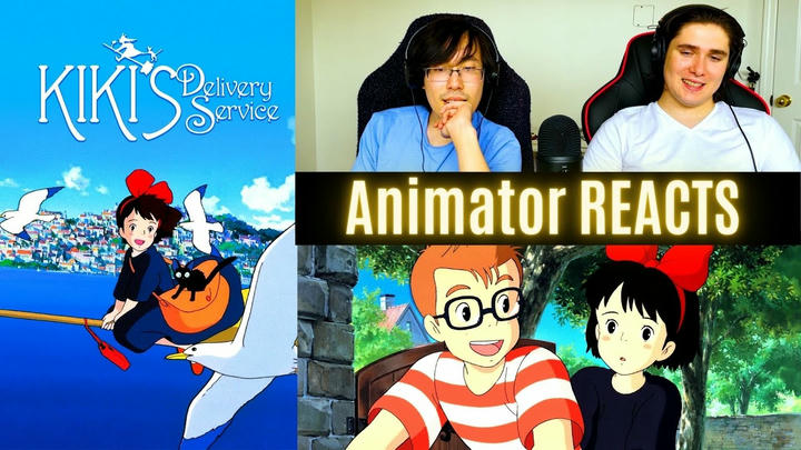 White Noise ANIME Reacts - Kiki's Delivery Service (1989)