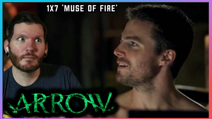First time watching ARROW 1x7 'Muse of Fire' REACTION