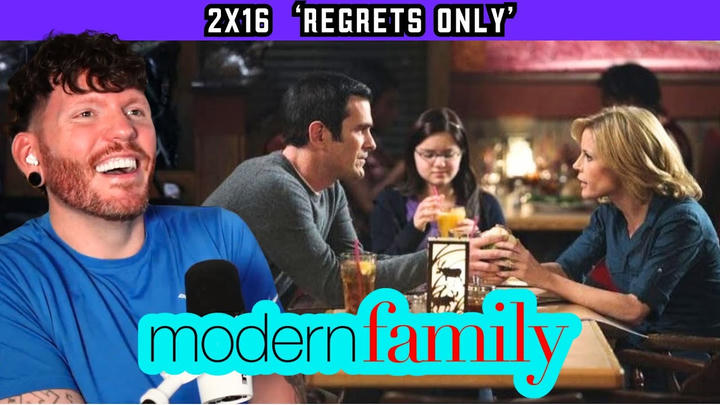 First time watching MODERN FAMILY 2x16 'Regrets Only' REACTION