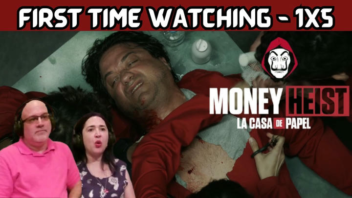 MONEY HEIST / LA CASA DE PAPEL 1X5 (FIRST TIME REACTION)