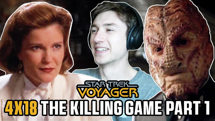 STAR TREK VOYAGER 4X18 - “The Killing Game Part 1" | FIRST TIME WATCHING REACTION