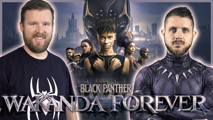 My friend watches BLACK PANTHER: WAKANDA FOREVER for the FIRST time || Movie REACTION