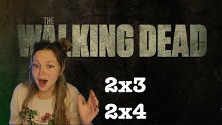 Emotional Rollercoaster... First Time Watching The Walking Dead [2x3&2x4] (Show Reaction&Commentary)