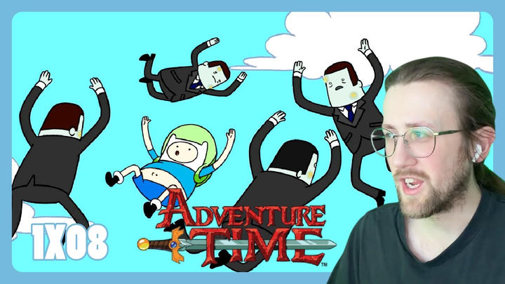 EVIL BUSINESSMEN?! - Adventure Time 1X08 - 'Business Time' Reaction