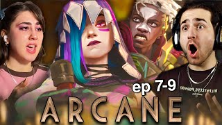 ARCANE SEASON 2 EPISODE 7-9 REACTION - FIRST TIME WATCHING - REVIEW