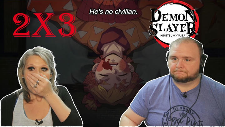 DEMON SLAYER: KIMETSU NO YAIBA 2x3 REACTION | What Are You?