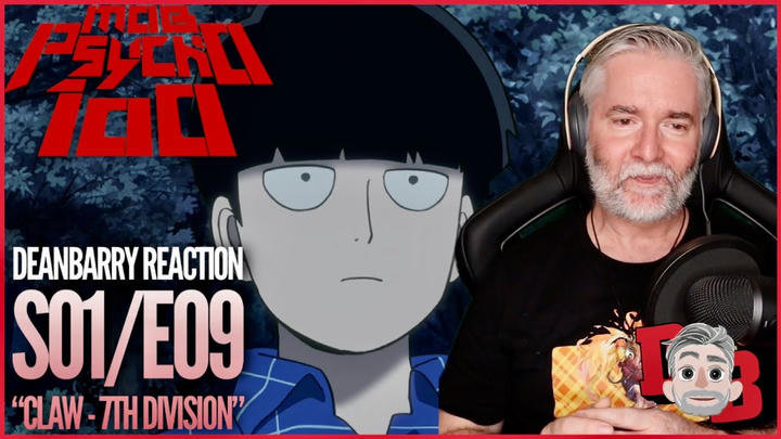 Mob Psycho 100 S01/E09 "Claw - 7th Division" REACTION