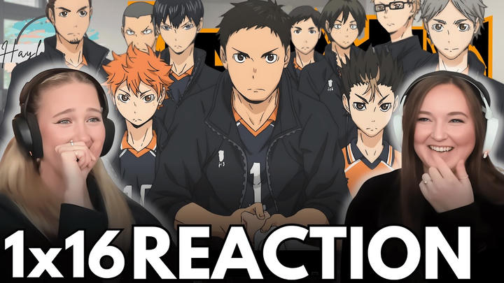 "WIN FOR US" 😭 | HAIKYUU | Reaction 1x16