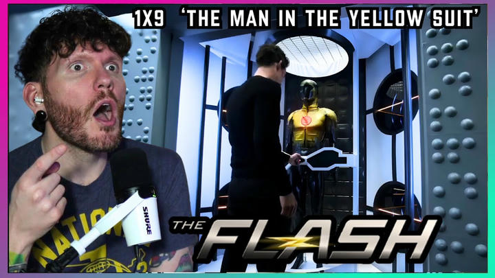 First time watching THE FLASH Reaction 1x9 'The Man in the Yellow Suit'