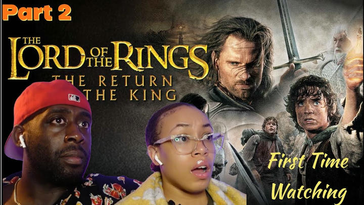"GO BACK TO THE ABYSS" !! REACTING TO *THE LORD OF THE RINGS:  RETURN OF THE KING*(2003)  (PART2)