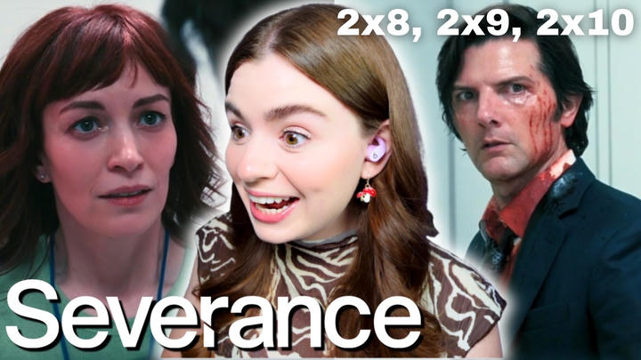 the SEVERANCE SEASON 2 FINALE is THRILLING (and infuriating) *FIRST TIME REACTION* s2 episodes 8-10