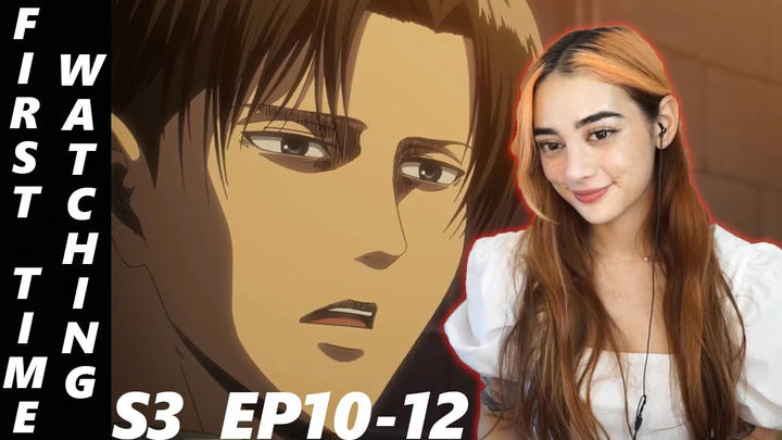 KENNY'S PAST & WALL MARIA // Attack on Titan Reaction S3 EP 10 - 12
