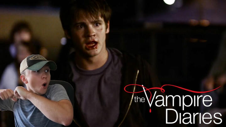 The Vampire Diaries S1E3 'Friday Night Bites' REACTION